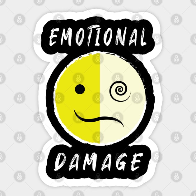 Emotional Damage Meme Sticker by ArticArtac